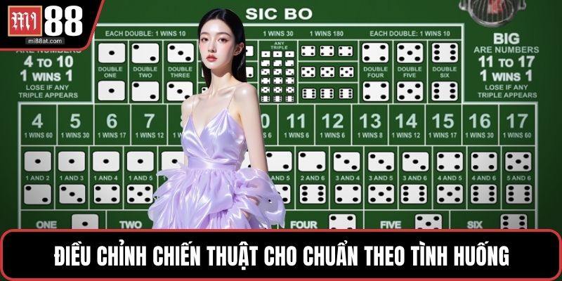 Điều chỉnh chiến thuật cho chuẩn theo tình huống